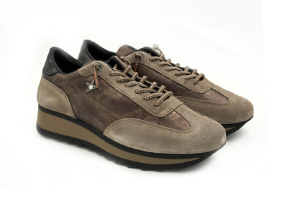 Deportiva Casual Cetti C-1381 SRA Ante Metal Oxido piel Mujer