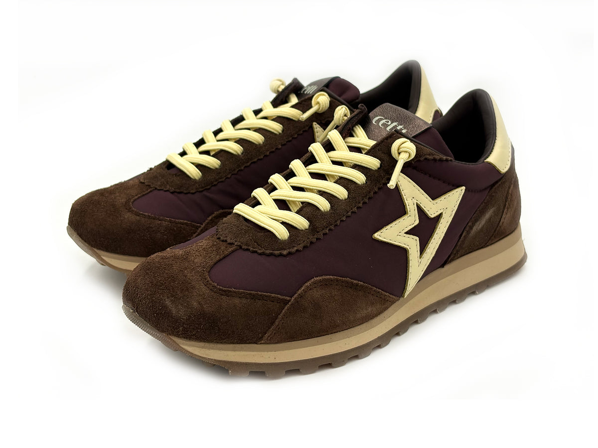 Deportivo Casual C-1259 SRA Cetti Ante Mesh Merlot Mujer