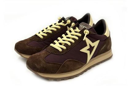 Deportivo Casual C-1259 SRA Cetti Ante Mesh Merlot Mujer