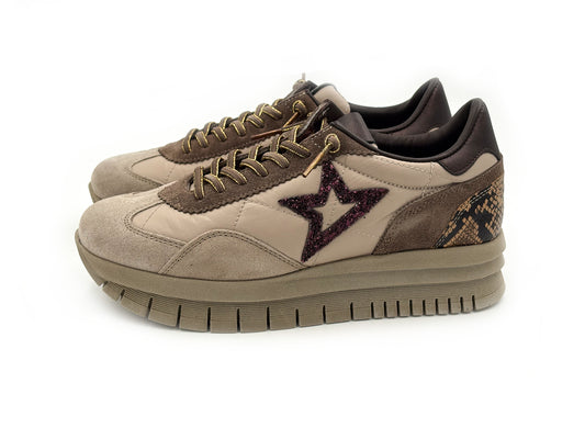 Deportiva Casual C-1259 SRA XL Ante freedom Kiesel Mujer