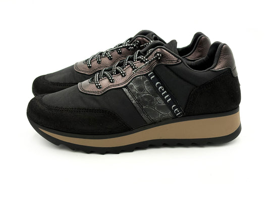 Deportiva Casual C-849 SRA Cetti Bunny Metal Negro Mujer