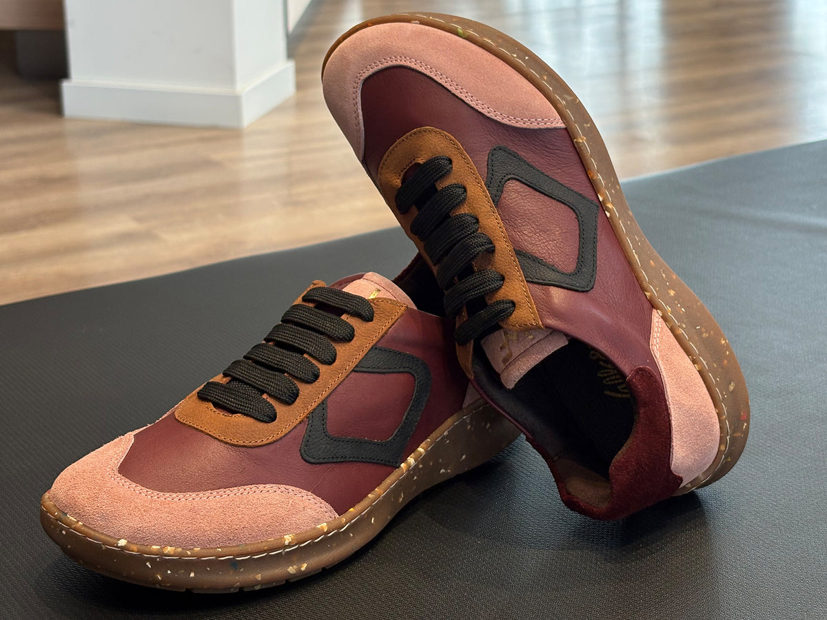 Walk&Fly Irati 6002 Zapatilla deportiva Respetuosa Vino Mujer