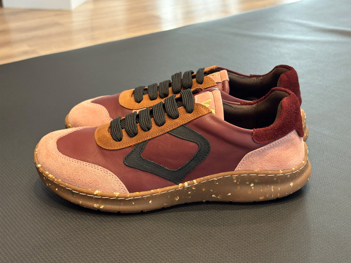 Walk&Fly Irati 6002 Zapatilla deportiva Respetuosa Vino Mujer