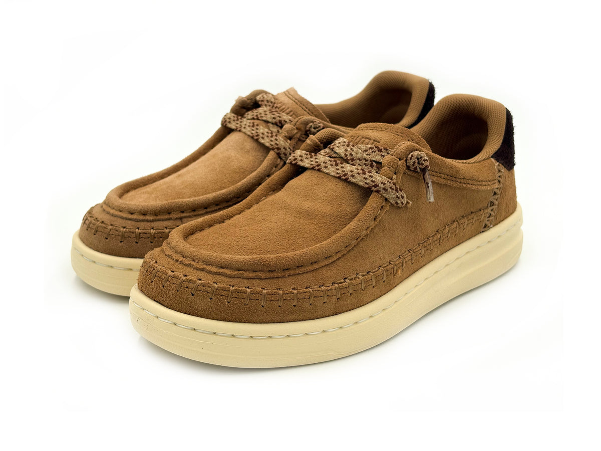 HEYDUDE 45619 Harper Moc Crafted Suede Mujer
