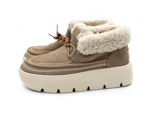 Heydude 45638 Austin Edge Lounge Suede Botin elastico Mujer