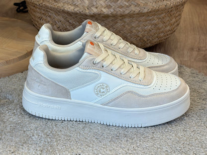 Refresh 176004 deportivo cordones plataforma Beig Mujer