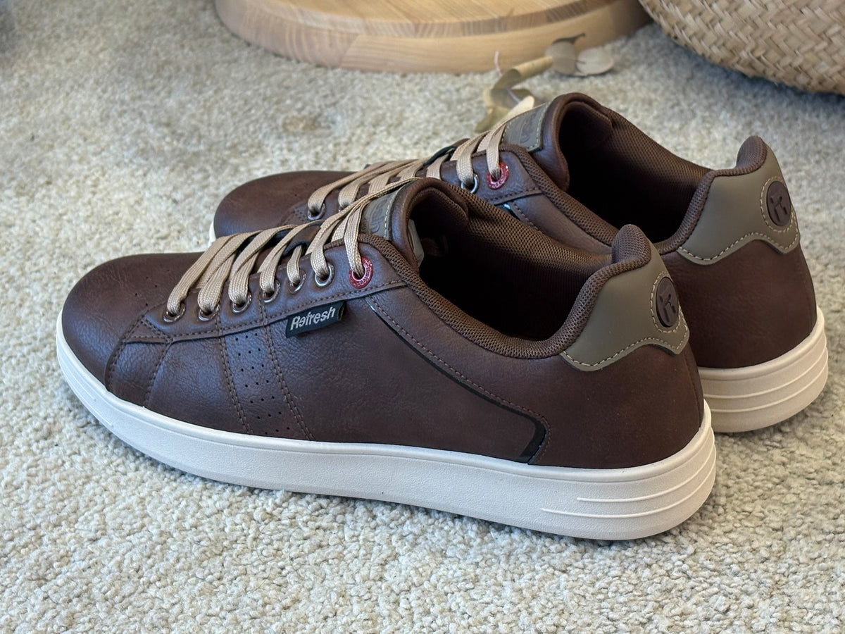 Refresh 176752 Zapato deportivo cordon Marrón Hombre