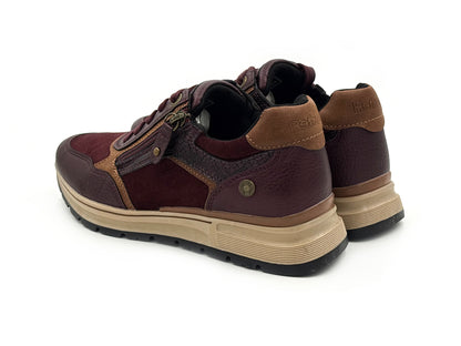 Refresh 176088 Zapato deportivo casual cordones Negro Mujer