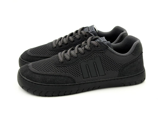 Mustang 85000 Deportivo Barefoot Negro Gris cordones Hombre