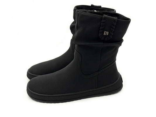 Mustang 85504 Botin Barefoot Negro Cremallera Mujer