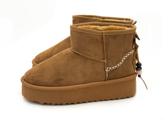 Étika 10914 Bota Australiana Camel Mujer
