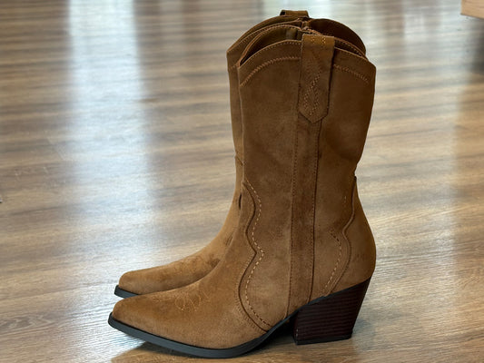ÉTIKA 110564 Bota Campera Martina Camel Mujer