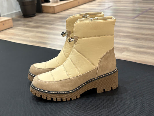 ÉTIKA 11117 Botin acolchadado Ryta Cremallera Hielo Mujer