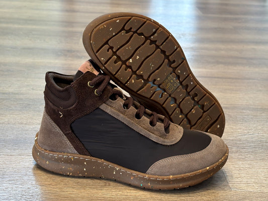 Walk&Fly Irati 6003N Botin Respetuso cordones/cremallera Marrón Mujer