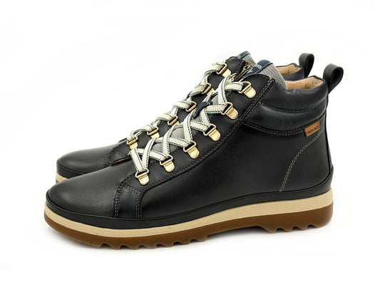 Bota Piel ocean cordones / cremallera Pikolinos W3W-8654ST Vigo Mujer
