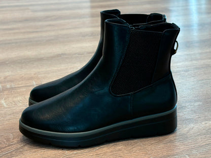 Botin Chelsie elastico Negro Mysoft 26M525 Mujer