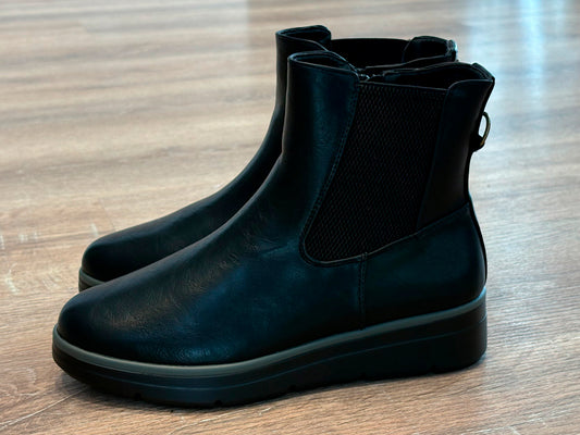 Botin Chelsie elastico Negro Mysoft 26M525 Mujer