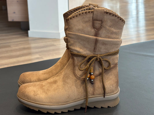 Bota Antelina Taupe Cremallera Étika Angel 01 Mujer
