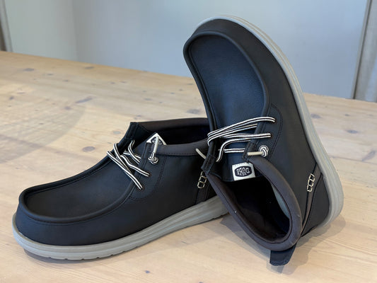 HEYDUDE 42051-21V Wally Mid Gripr Classic Botin Marrón Hombre